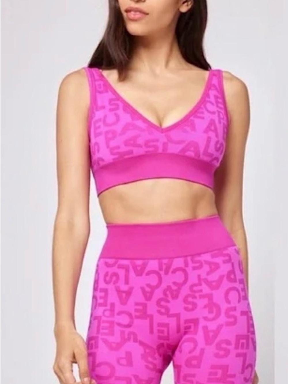 NWT L*Space Set: Momentum Top & Bottom in Bougainvillea